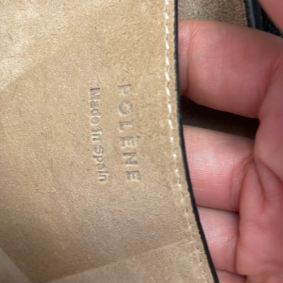 Excellent condition Polène Numero Sept crossbody bag in the textured black - Picture 8 of 9